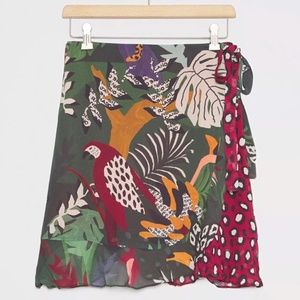 FARM Rio Multicolor Tropical Mini Skirt